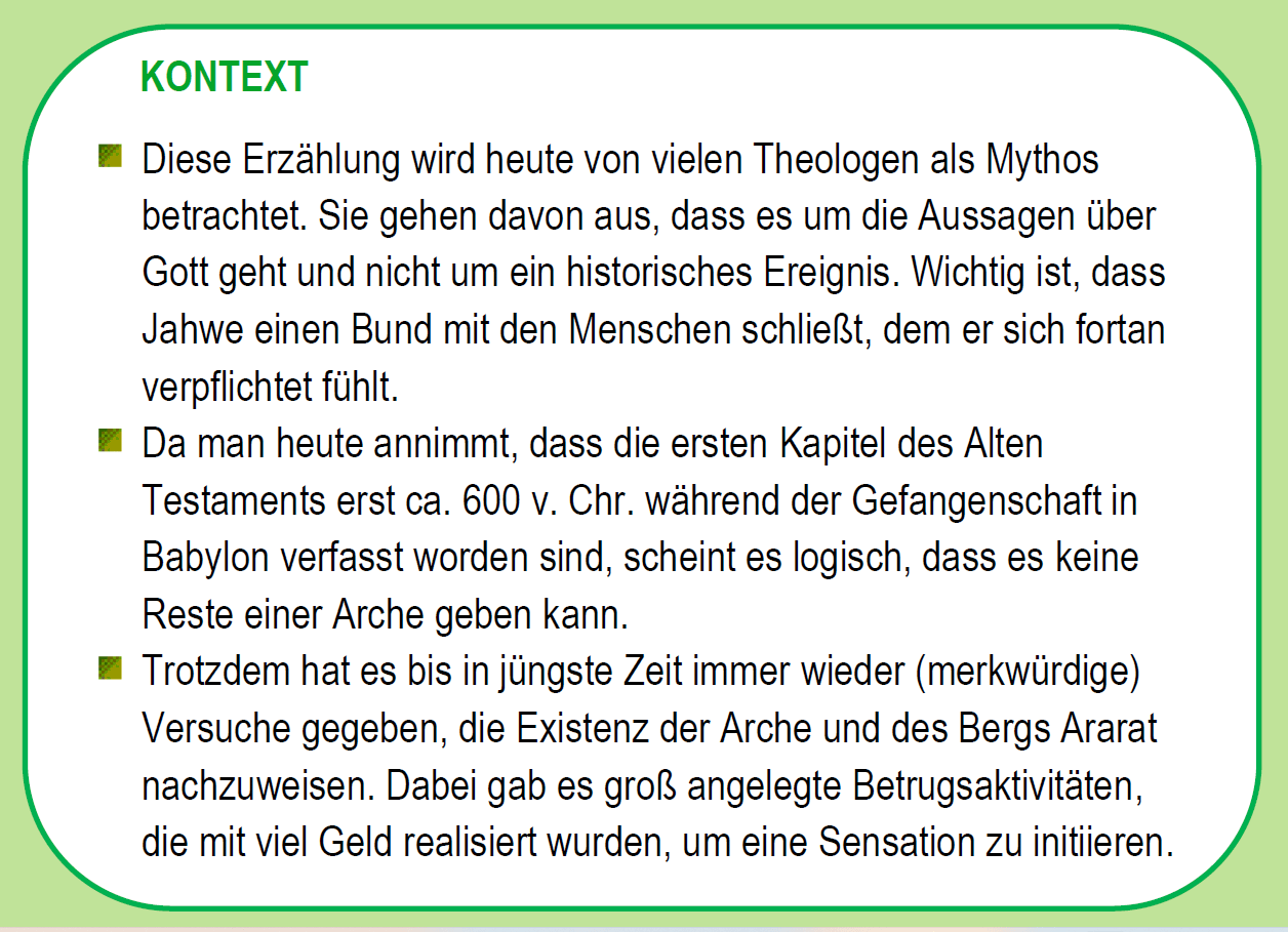 Arche Boah Kontext